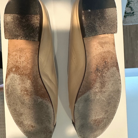 Chanel Ballet Flats - Beige and black size 38 - Picture 7 of 10